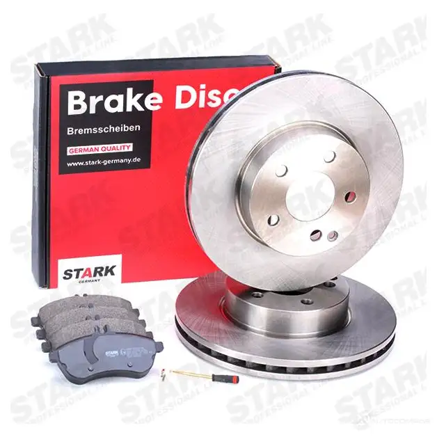 Тормозные диски и колодки, комплект STARK OJES M7P skbk1090244 1438358722 изображение 1