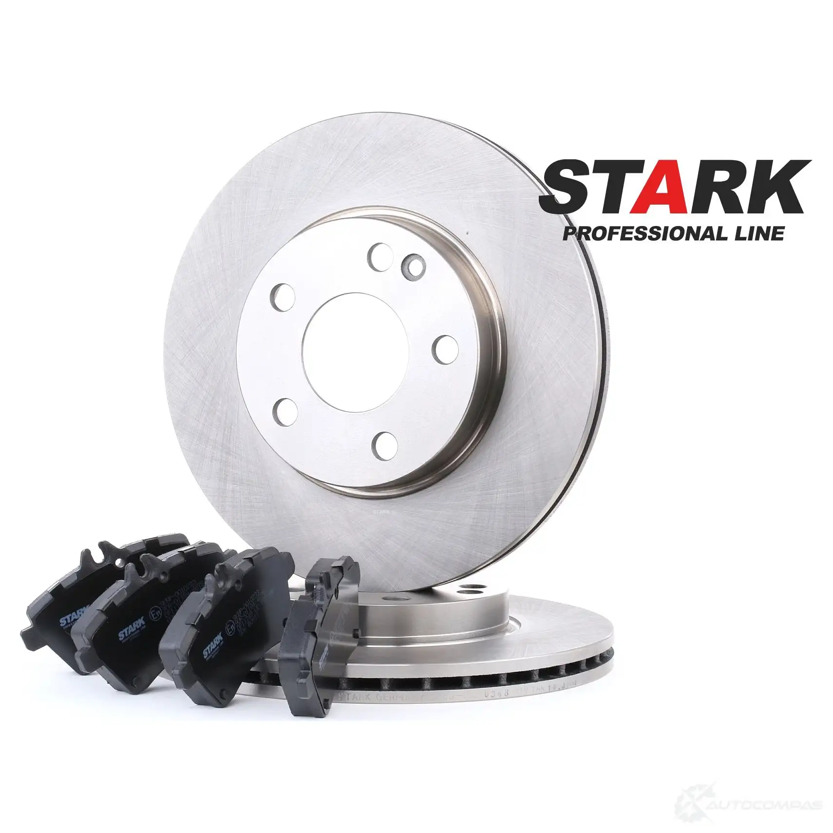 Тормозные диски и колодки, комплект STARK skbk1090180 PY8M4 8I 1437813911 изображение 0