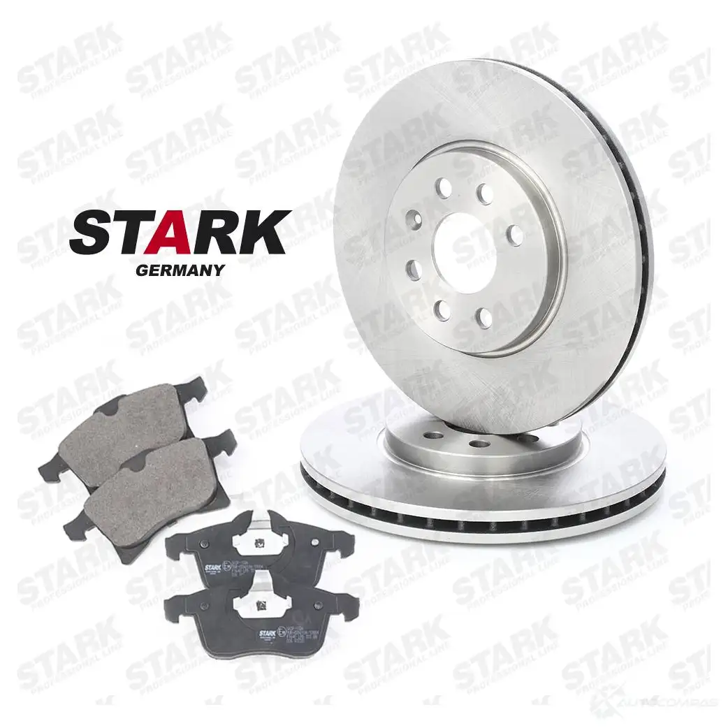 Тормозные диски и колодки, комплект STARK skbk1090055 6 PHYSH 1437814275