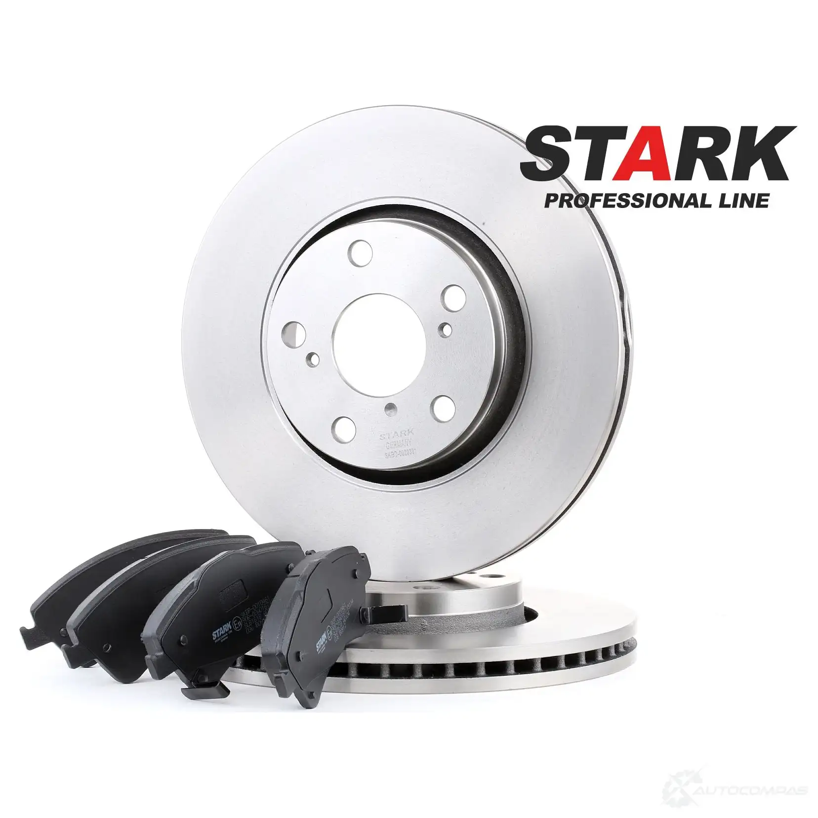 Тормозные диски и колодки, комплект STARK 1437815014 skbk1090118 B60Y DC8 изображение 0