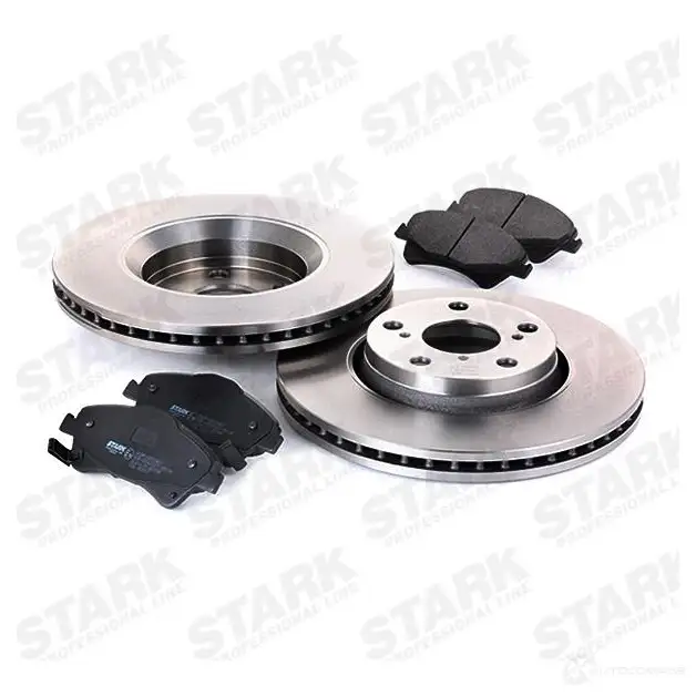 Тормозные диски и колодки, комплект STARK 1437815014 skbk1090118 B60Y DC8 изображение 2