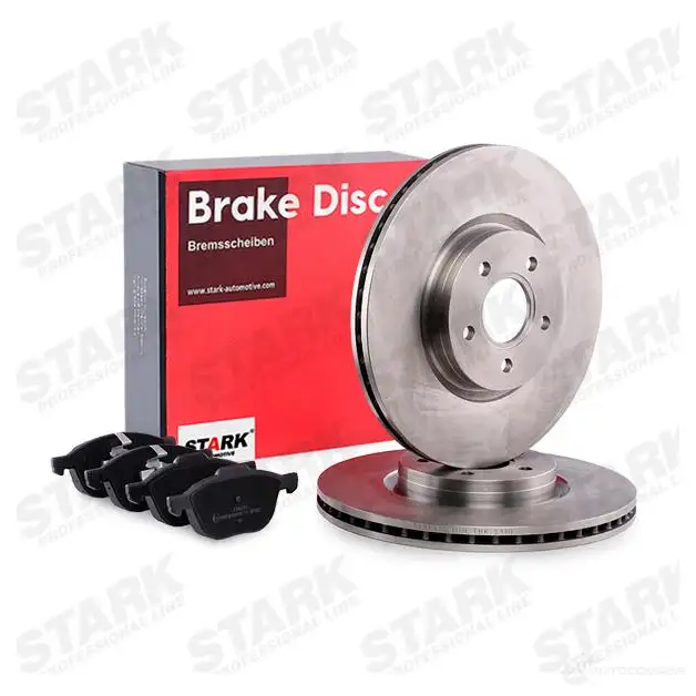 Тормозные диски и колодки, комплект STARK 1437815466 skbk1090134 RI 71M изображение 1