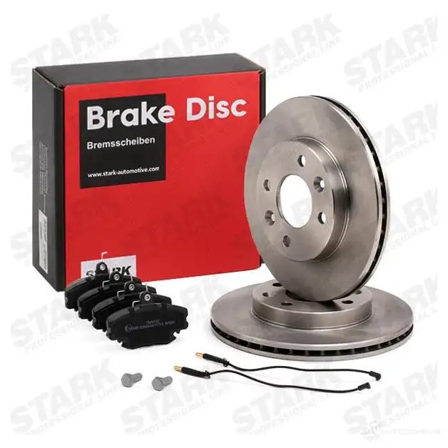 Тормозные диски и колодки, комплект STARK skbk1090059 1437813525 M0NX 4 изображение 1