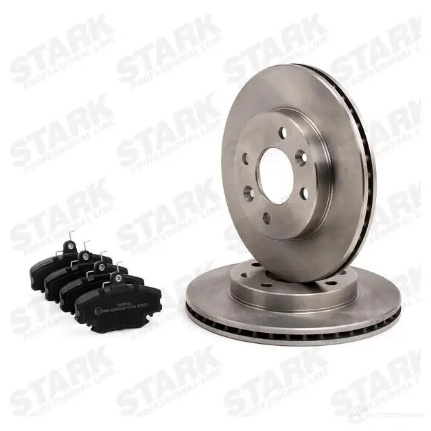 Тормозные диски и колодки, комплект STARK skbk1090059 1437813525 M0NX 4 изображение 2