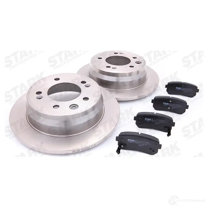 Тормозные диски и колодки, комплект STARK DG716 A skbk1090065 1437816763