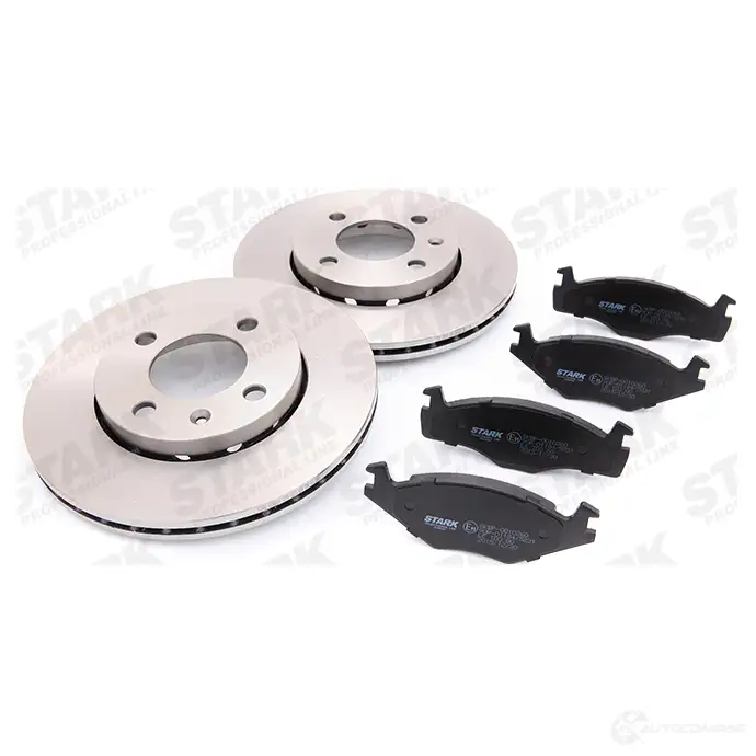 Тормозные диски и колодки, комплект STARK 0YH83 F skbk1090068 1437813198 изображение 0