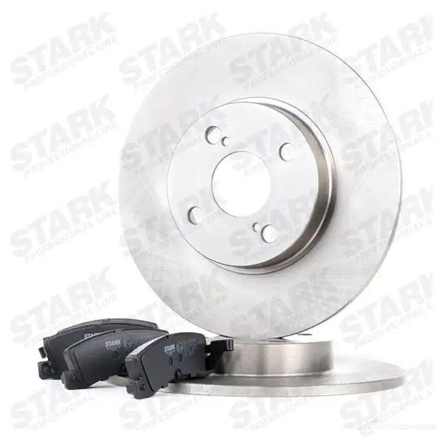 Тормозные диски и колодки, комплект STARK skbk1090234 1437813807 3B HEV изображение 1