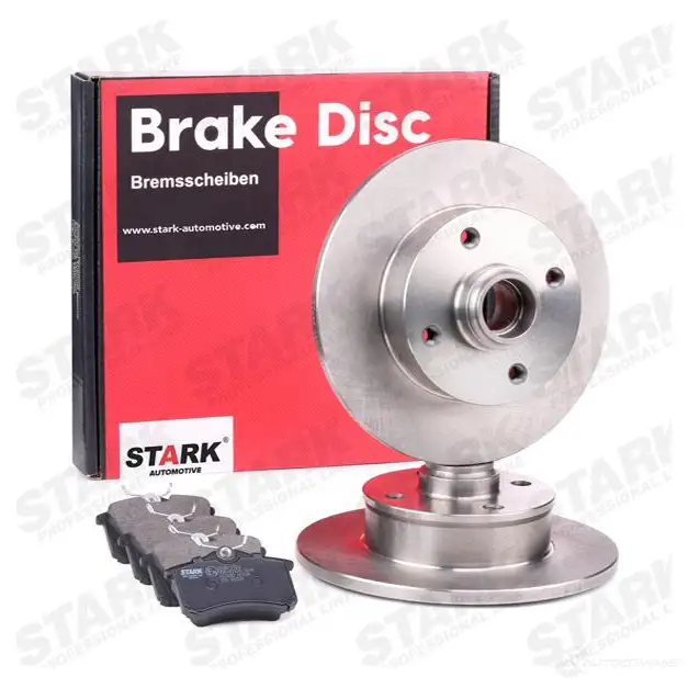 Тормозные диски и колодки, комплект STARK skbk1090108 VGOM0F 9 1437818135 изображение 1