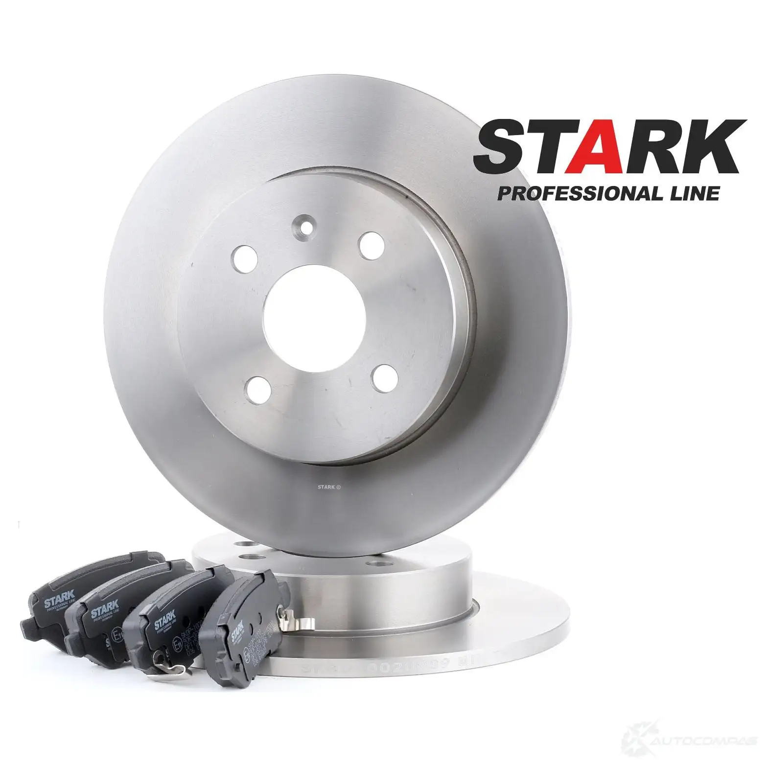 Тормозные диски и колодки, комплект STARK skbk1090329 F CVVF 1437816352 изображение 0
