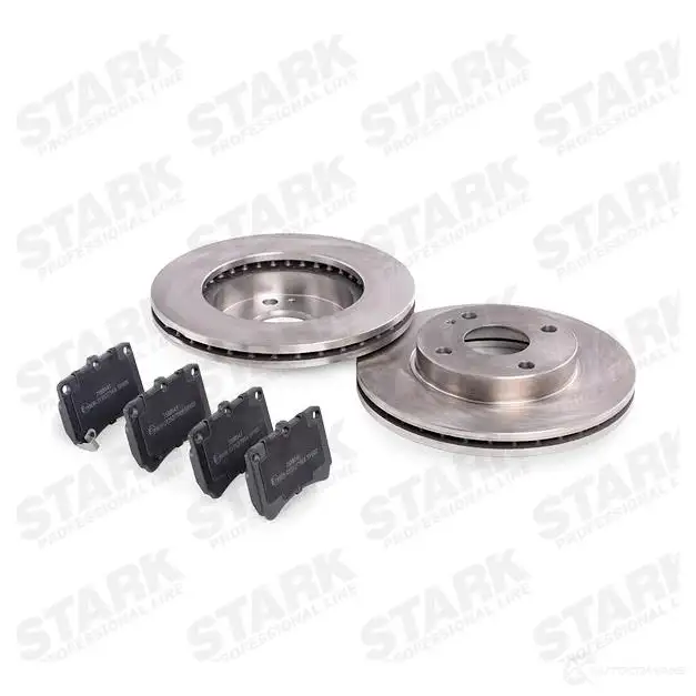 Тормозные диски и колодки, комплект STARK H 4QYT0Y skbk1090343 1437818201 изображение 2