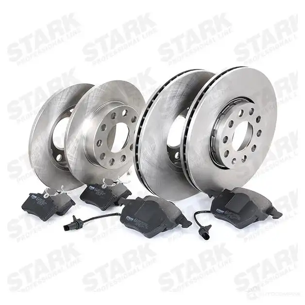 Тормозные диски и колодки, комплект STARK 1437815862 XC M83 skbk1090323 изображение 3