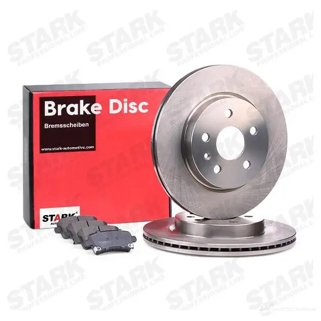 Тормозные диски и колодки, комплект STARK skbk1090174 ZAVH JK 1437815456 изображение 1