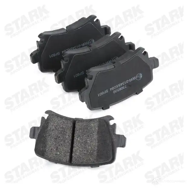 Тормозные диски и колодки, комплект STARK skbk1090060 1437816748 GDA5 S изображение 3