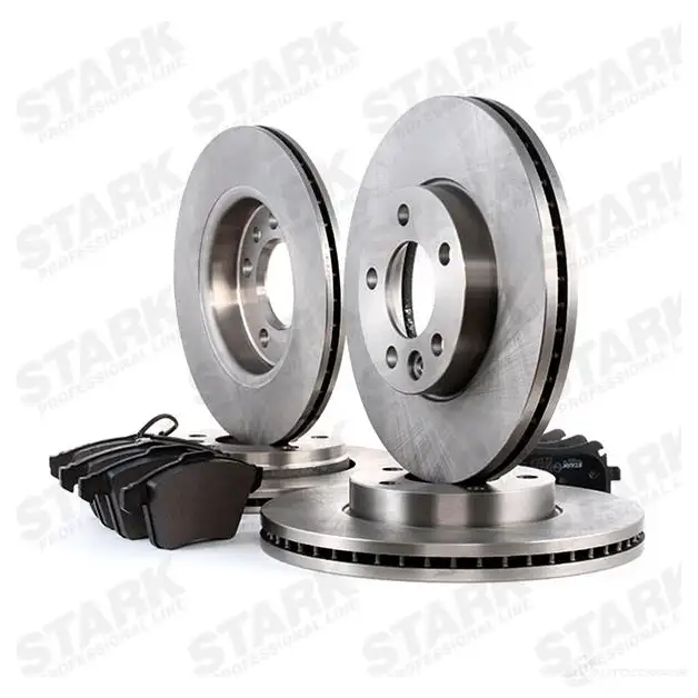 Тормозные диски и колодки, комплект STARK 1437815685 skbk1090346 6 UPXROK изображение 2