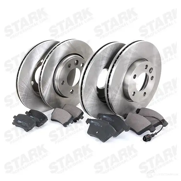 Тормозные диски и колодки, комплект STARK 1437815685 skbk1090346 6 UPXROK изображение 3