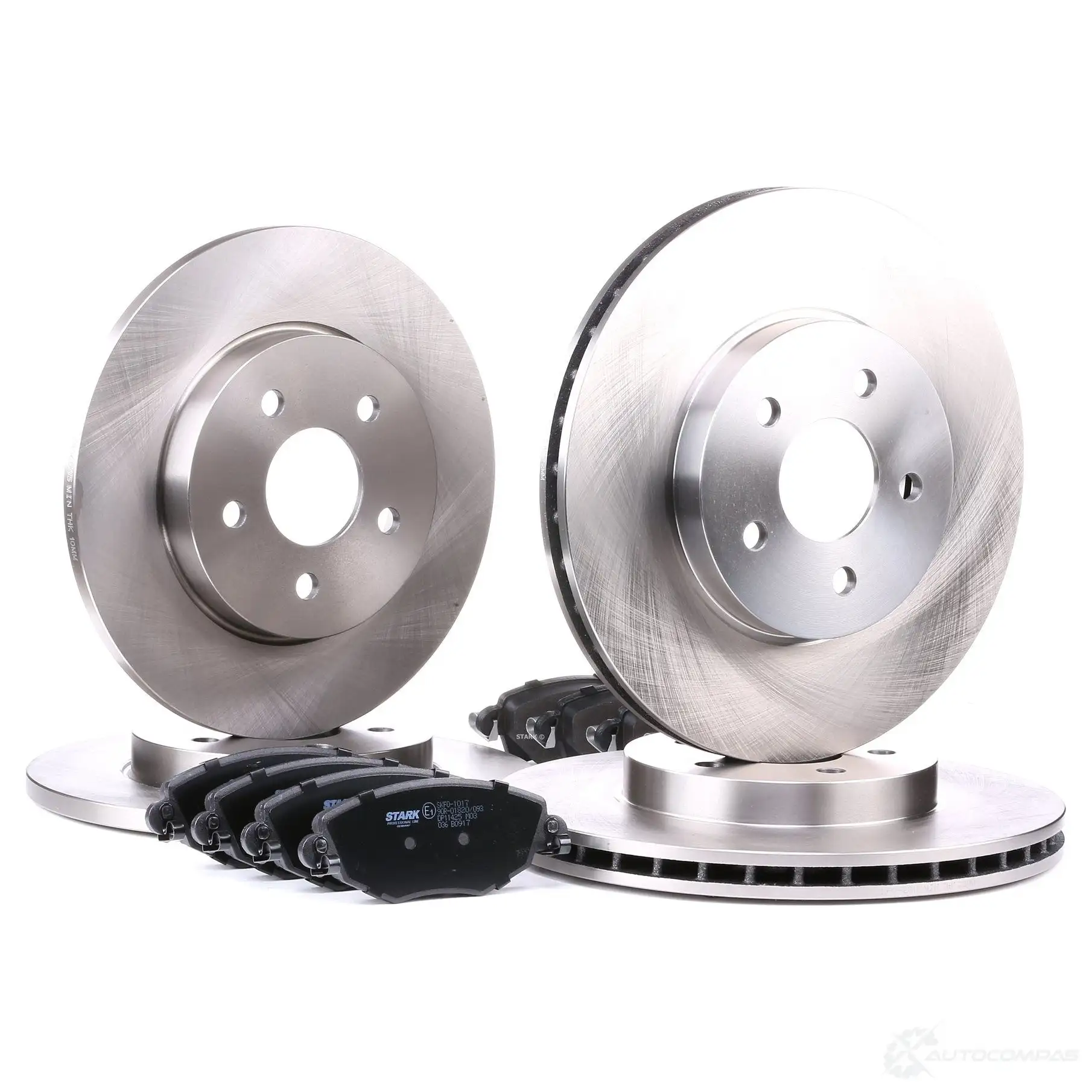Тормозные диски и колодки, комплект STARK skbk1090296 GW9 CBL 1437815938 - Изображение 1