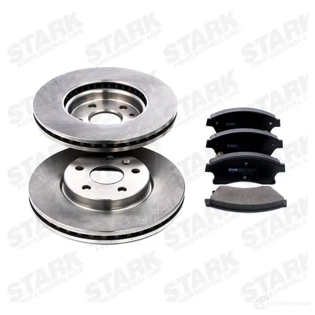 Тормозные диски и колодки, комплект STARK skbk1090220 1437814675 ZO Z34D