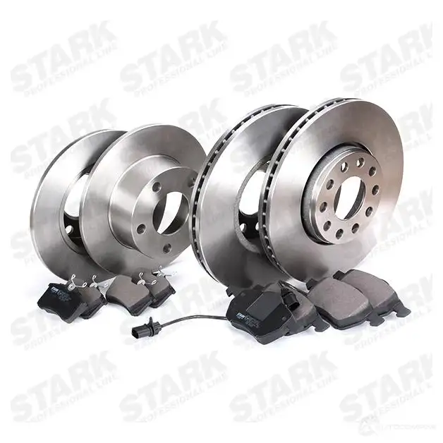 Тормозные диски и колодки, комплект STARK 1437815838 0N47 4 skbk1090175 изображение 3