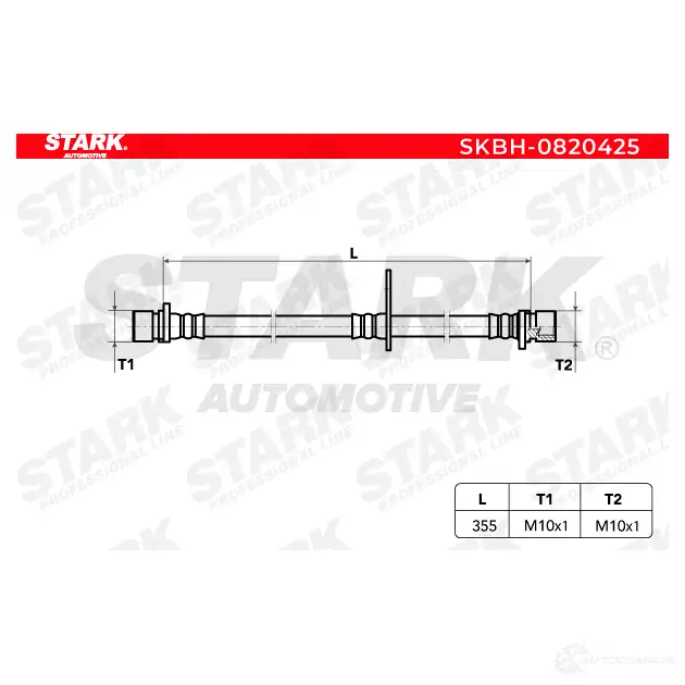 Тормозной шланг STARK L3 VS9UZ skbh0820425 1437804440 изображение 5