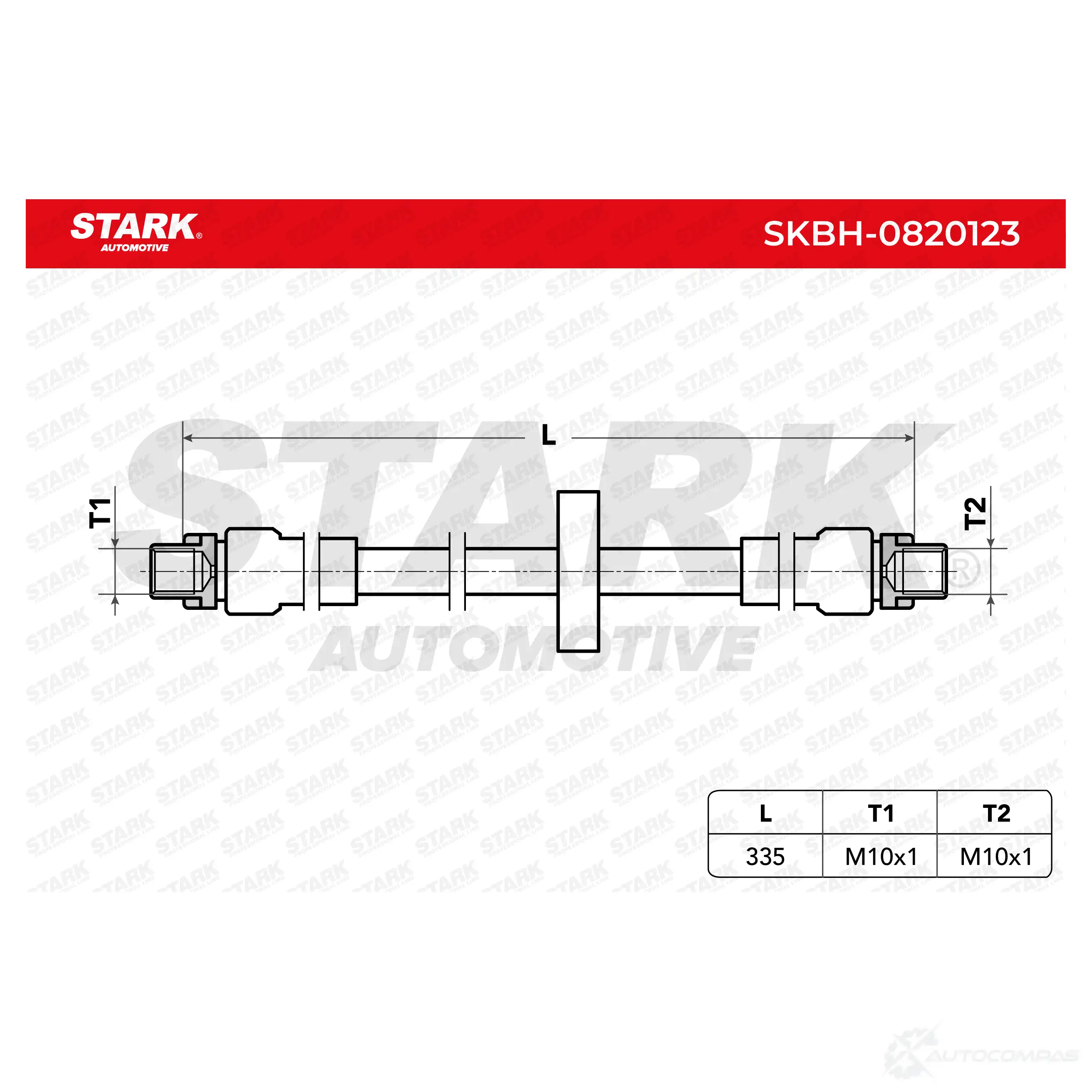 Тормозной шланг STARK 1437803429 skbh0820123 QGJ5DL W изображение 3