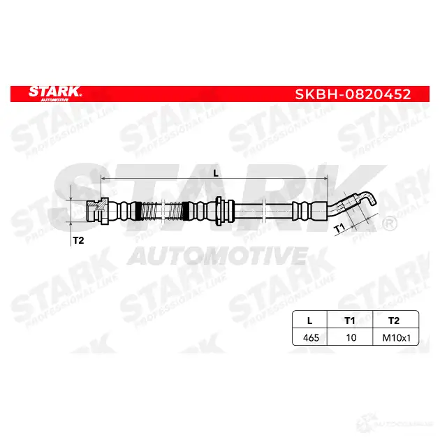Тормозной шланг STARK 47 BMW2 1437804868 skbh0820452 изображение 5