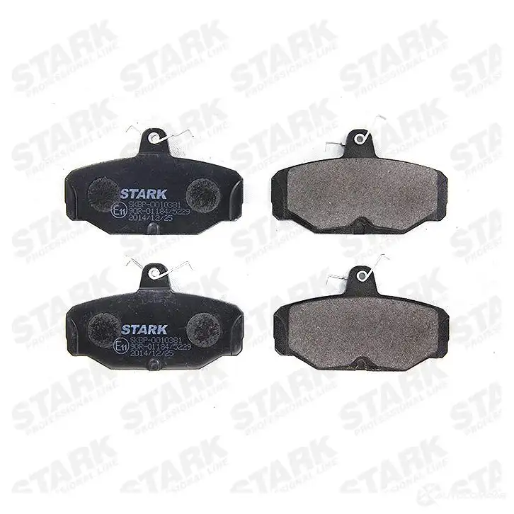Тормозные колодки, комплект STARK 1437778052 6V1Q B5 skbp0010381
