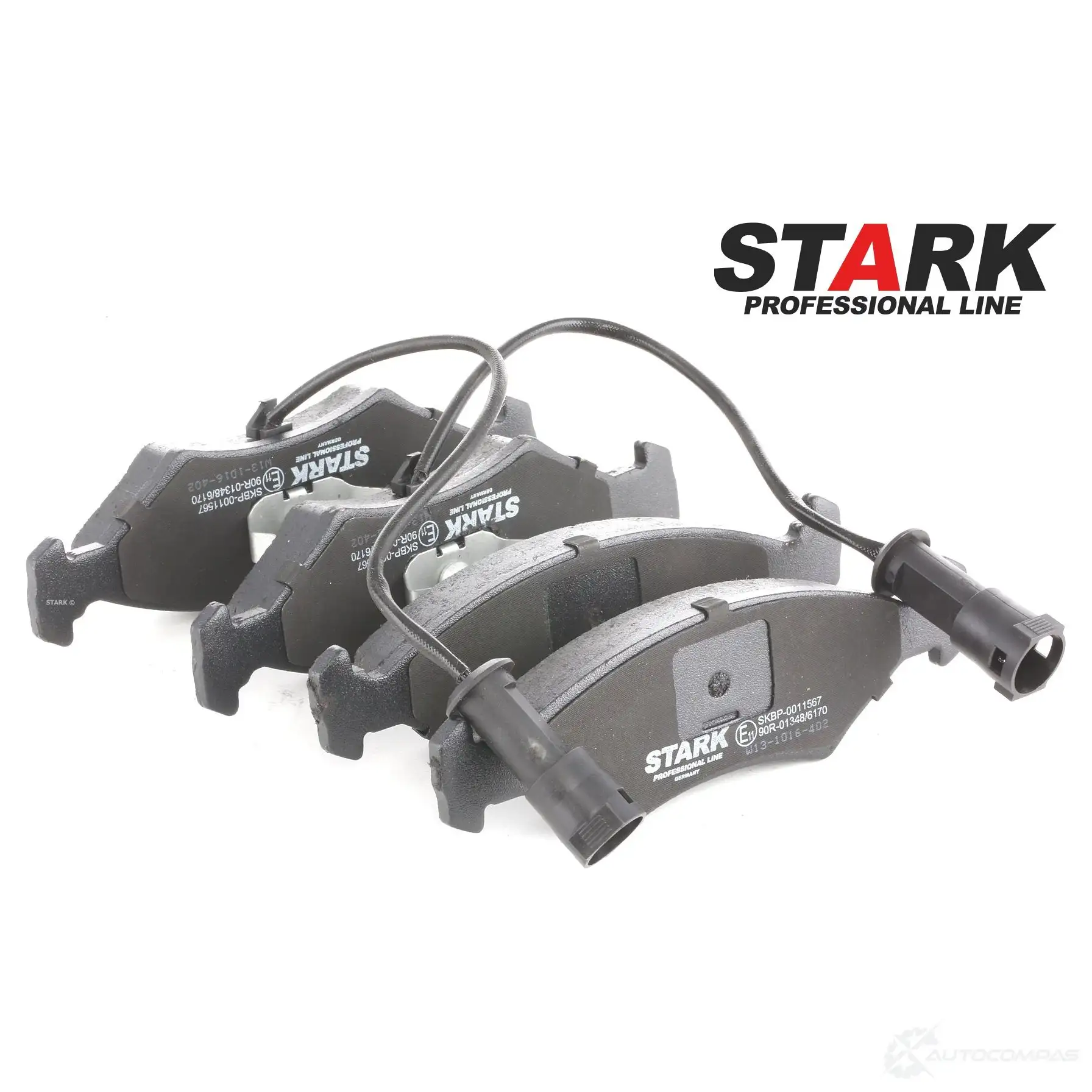 Тормозные колодки, комплект STARK 1437777587 RE B4V skbp0011567