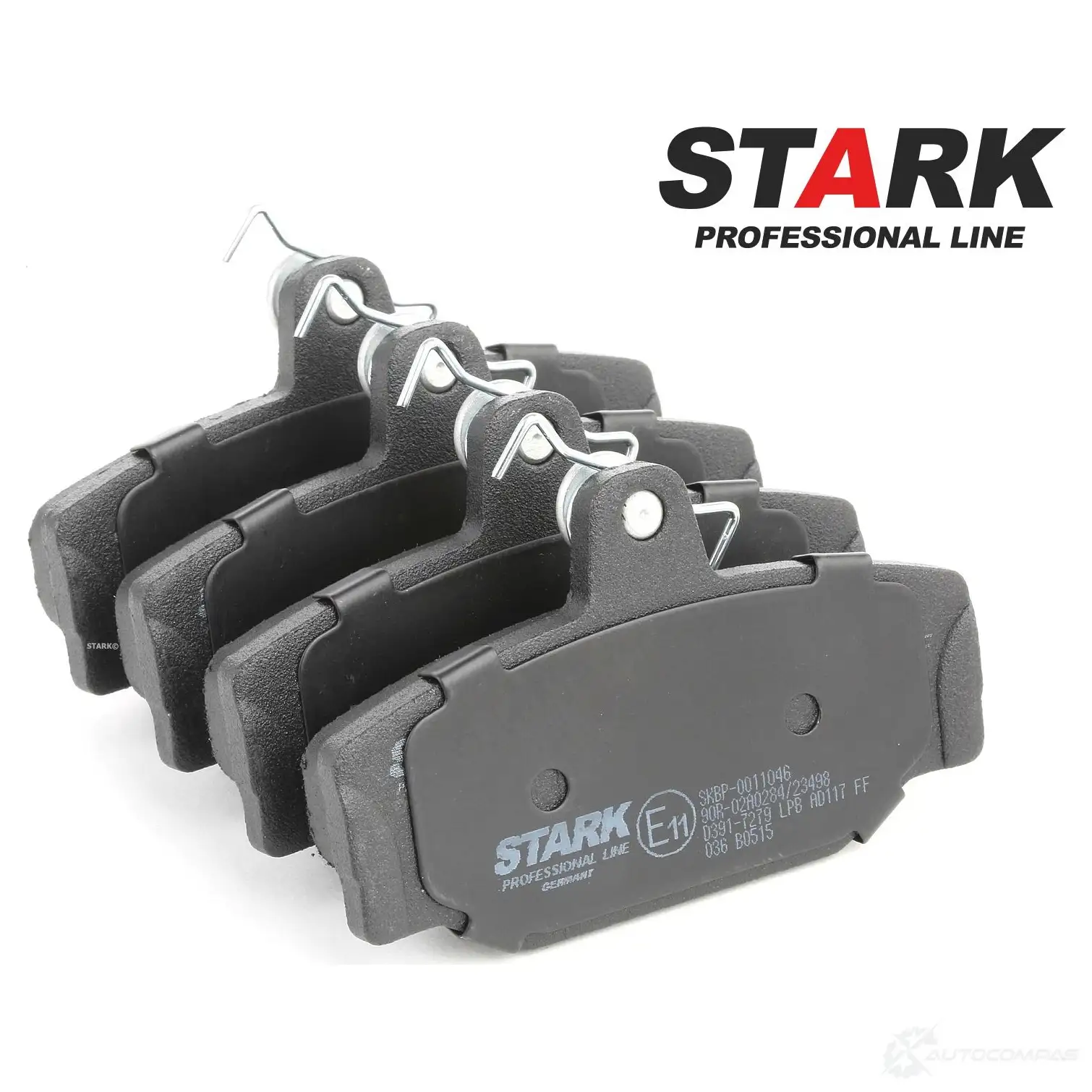 Тормозные колодки, комплект STARK WQIR S4P skbp0011046 1437781192 изображение 0