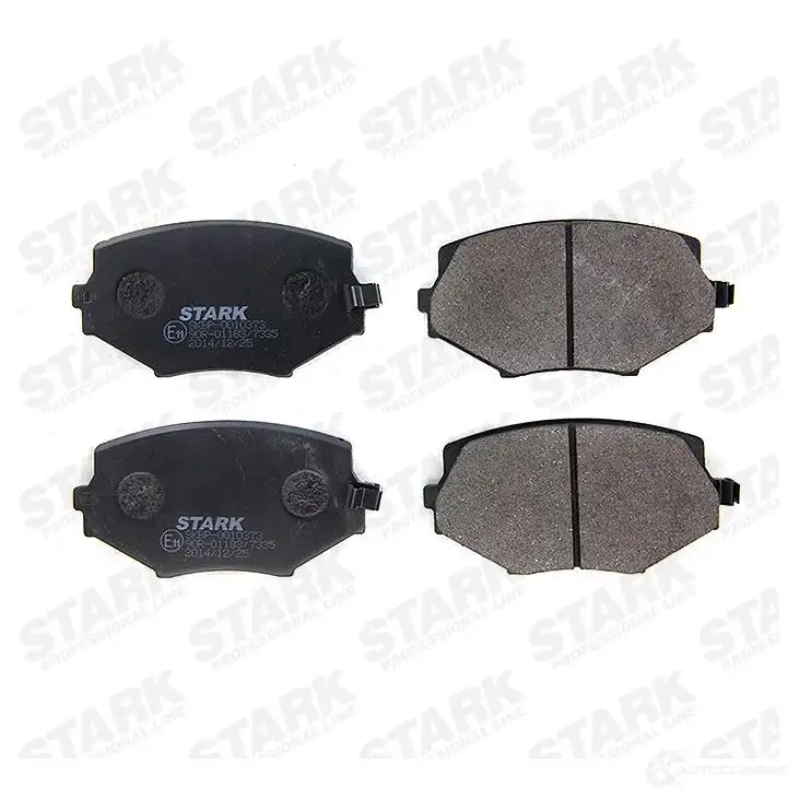 Тормозные колодки, комплект STARK GXDH A 1437780032 skbp0010373 изображение 2