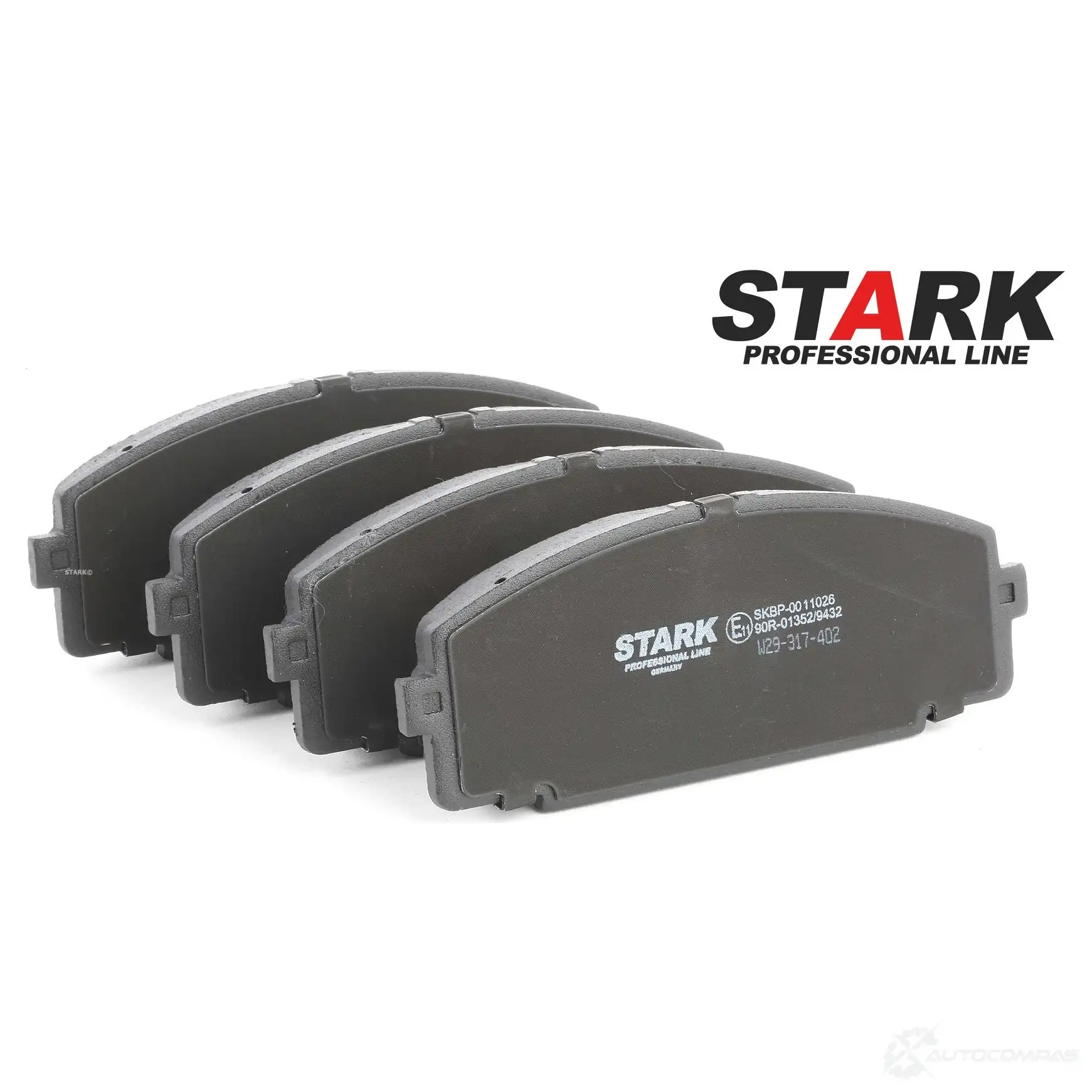 Тормозные колодки, комплект STARK skbp0011026 1437781640 A8U DLXO изображение 0