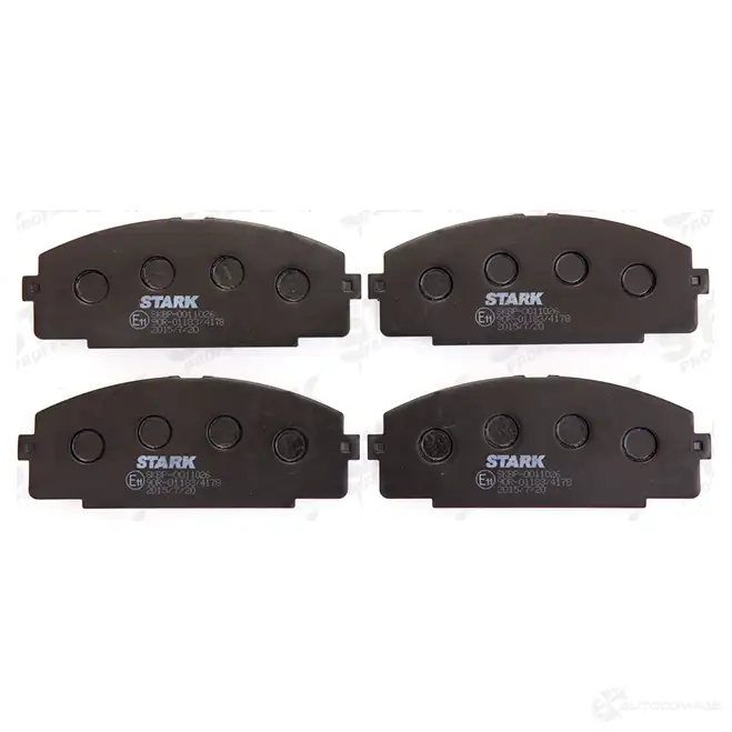 Тормозные колодки, комплект STARK skbp0011026 1437781640 A8U DLXO изображение 1