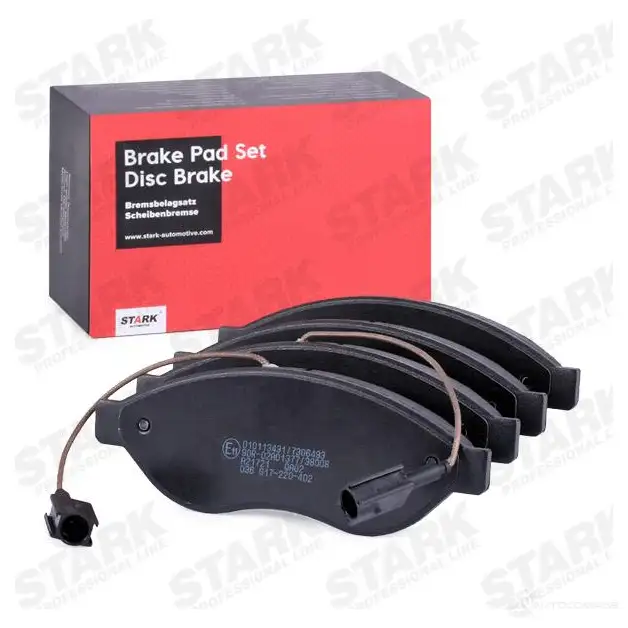 Тормозные колодки, комплект STARK skad1002 D QGNV7N 1437781900 изображение 1