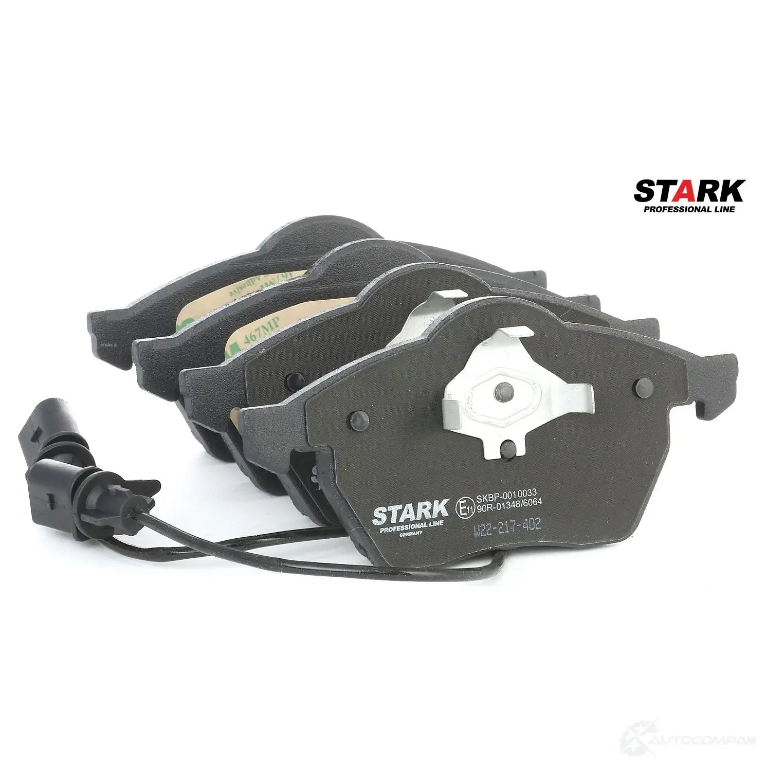 Тормозные колодки, комплект STARK skbp0010033 1437782805 AO Y17 - Изображение 1