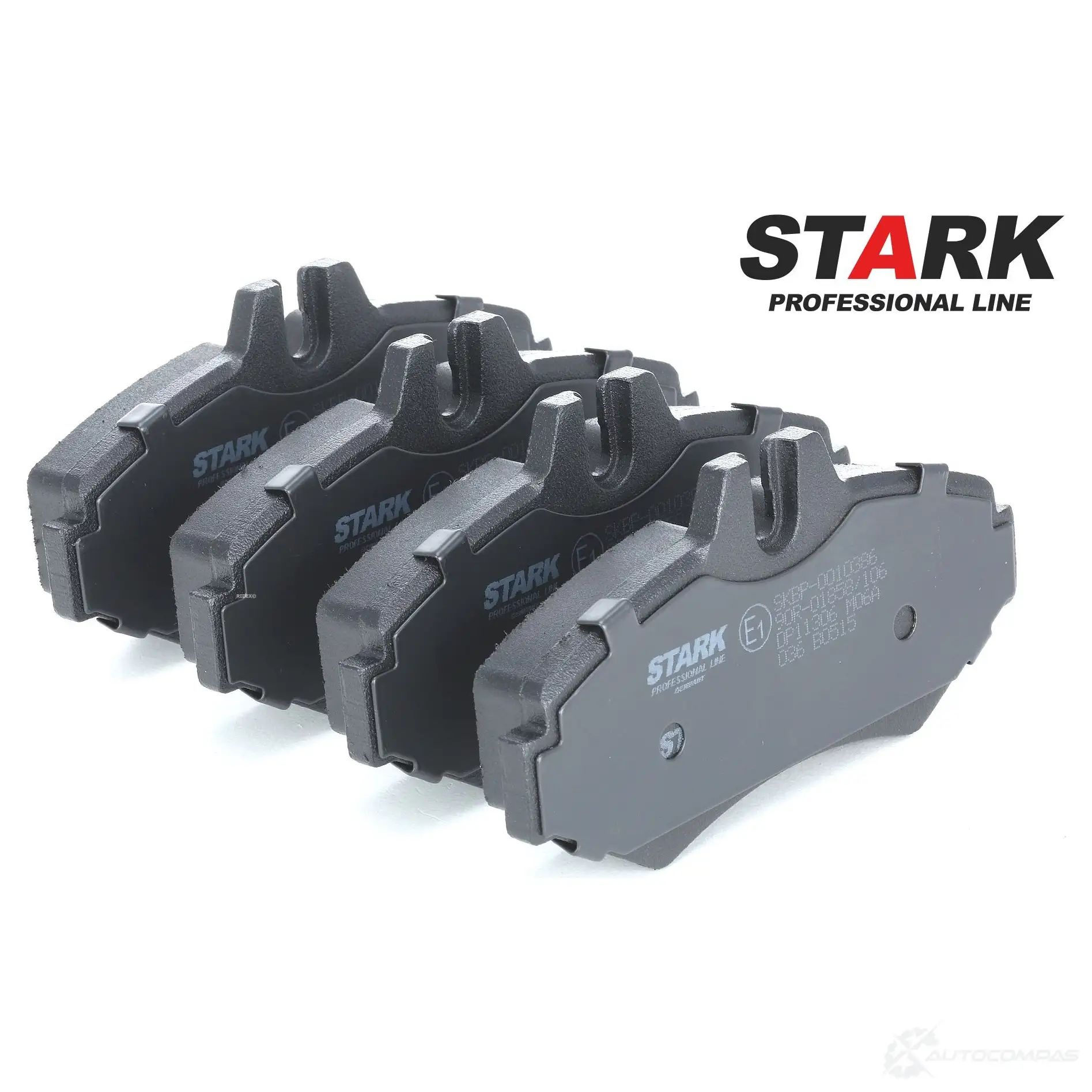 Тормозные колодки, комплект STARK 1437781253 skbp0010386 WW 20D изображение 0