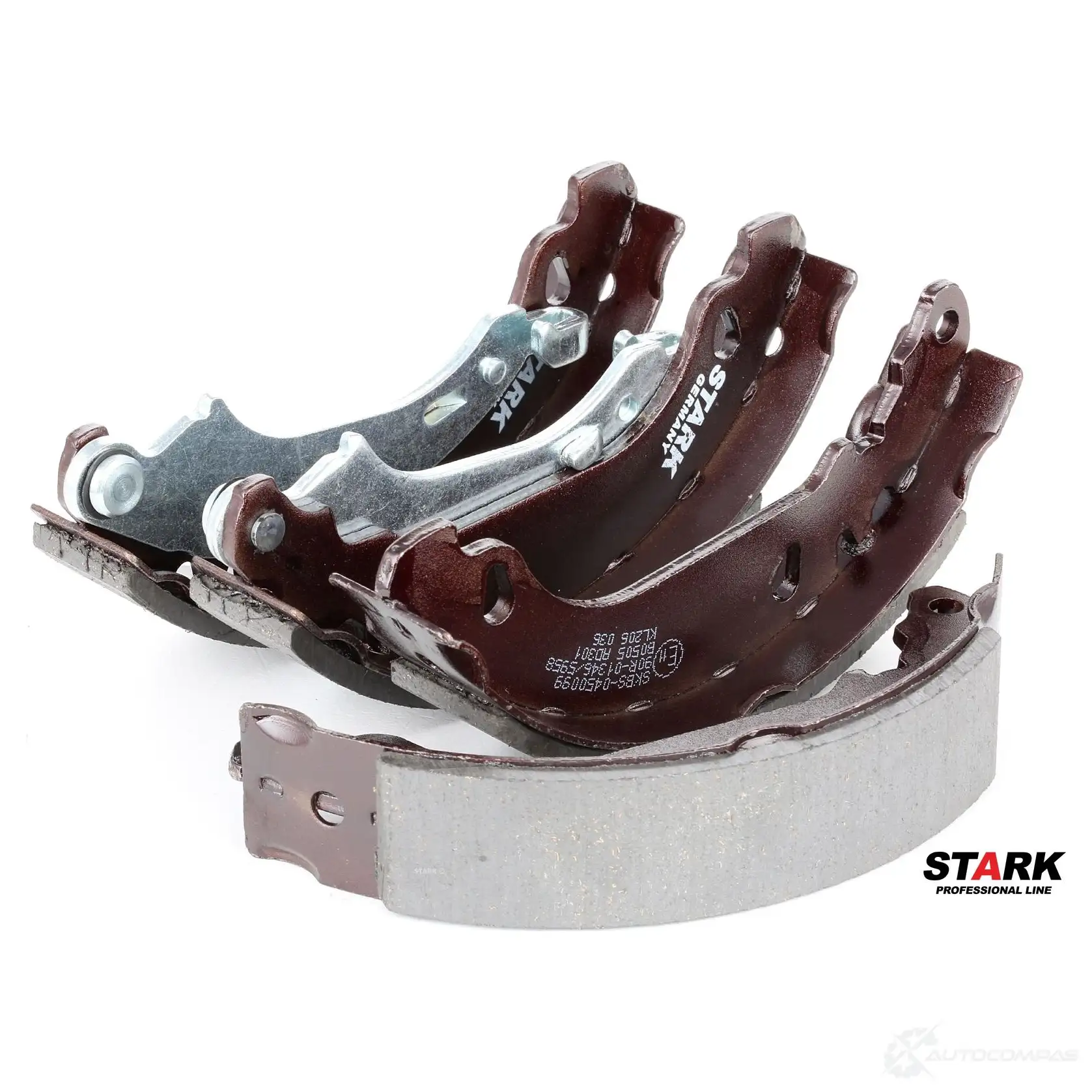 Барабанные тормозные колодки, комплект STARK skbs0450099 1437805966 2ACA9J V - Изображение 1