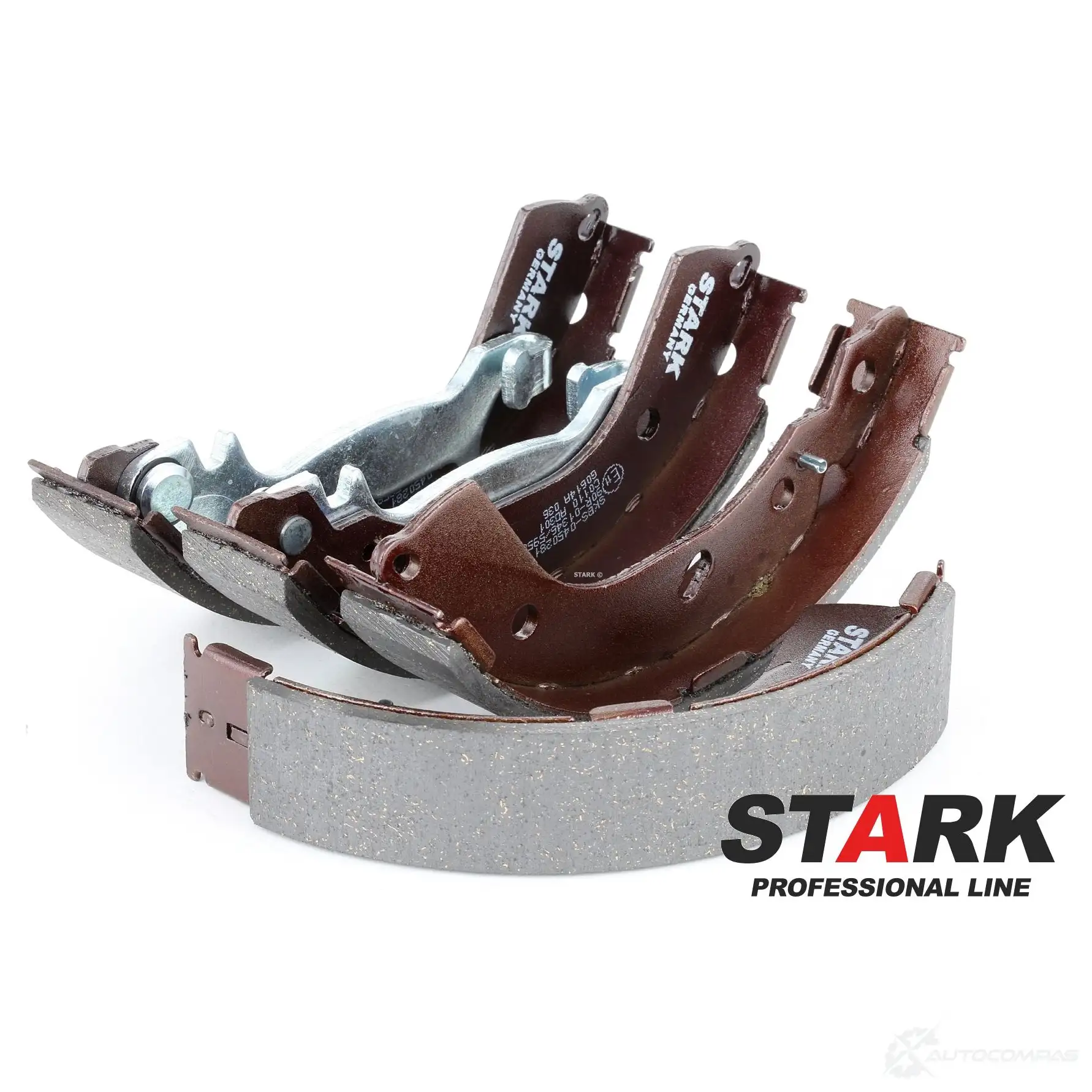 Барабанные тормозные колодки, комплект STARK 1437801166 skbs0450281 WEL6 1 - Изображение 1