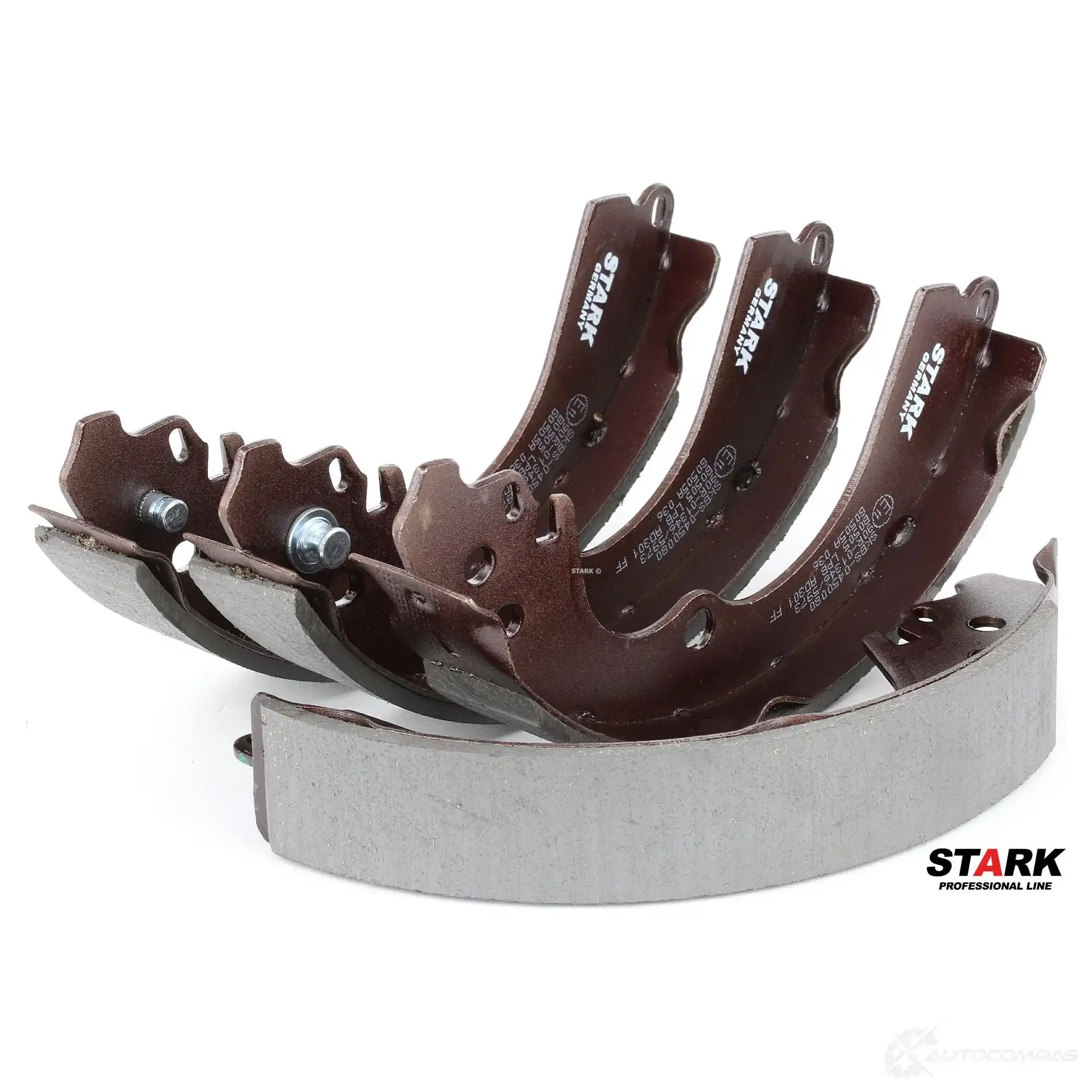 Барабанные тормозные колодки, комплект STARK GQE1 2U skbs0450080 1437805986 - Изображение 1