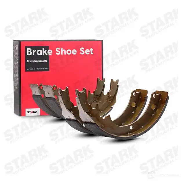 Барабанные тормозные колодки, комплект STARK T EM27L skbs0450119 1437802103 изображение 1