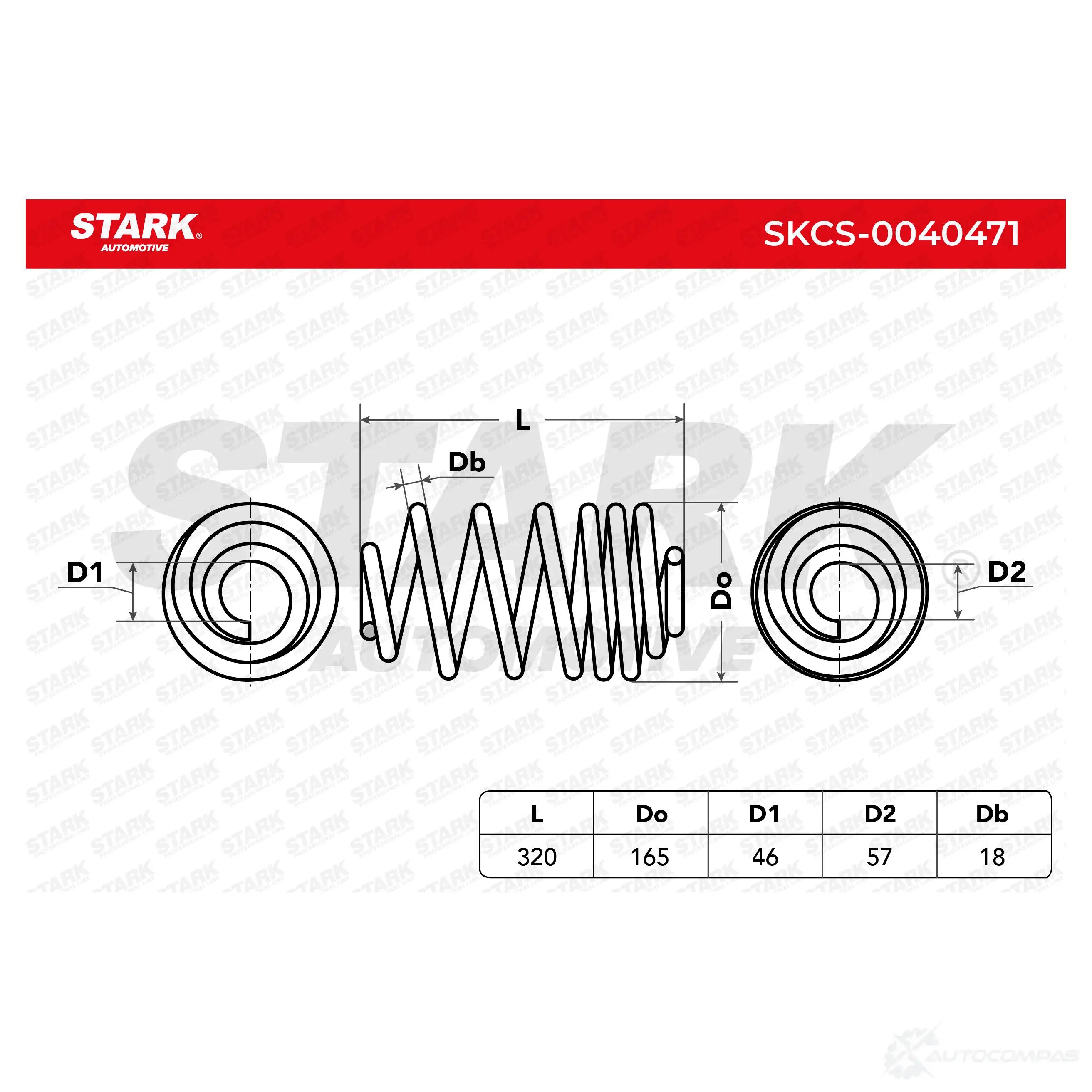 Пружина STARK skcs0040471 1437799249 S 1Y84BY изображение 4