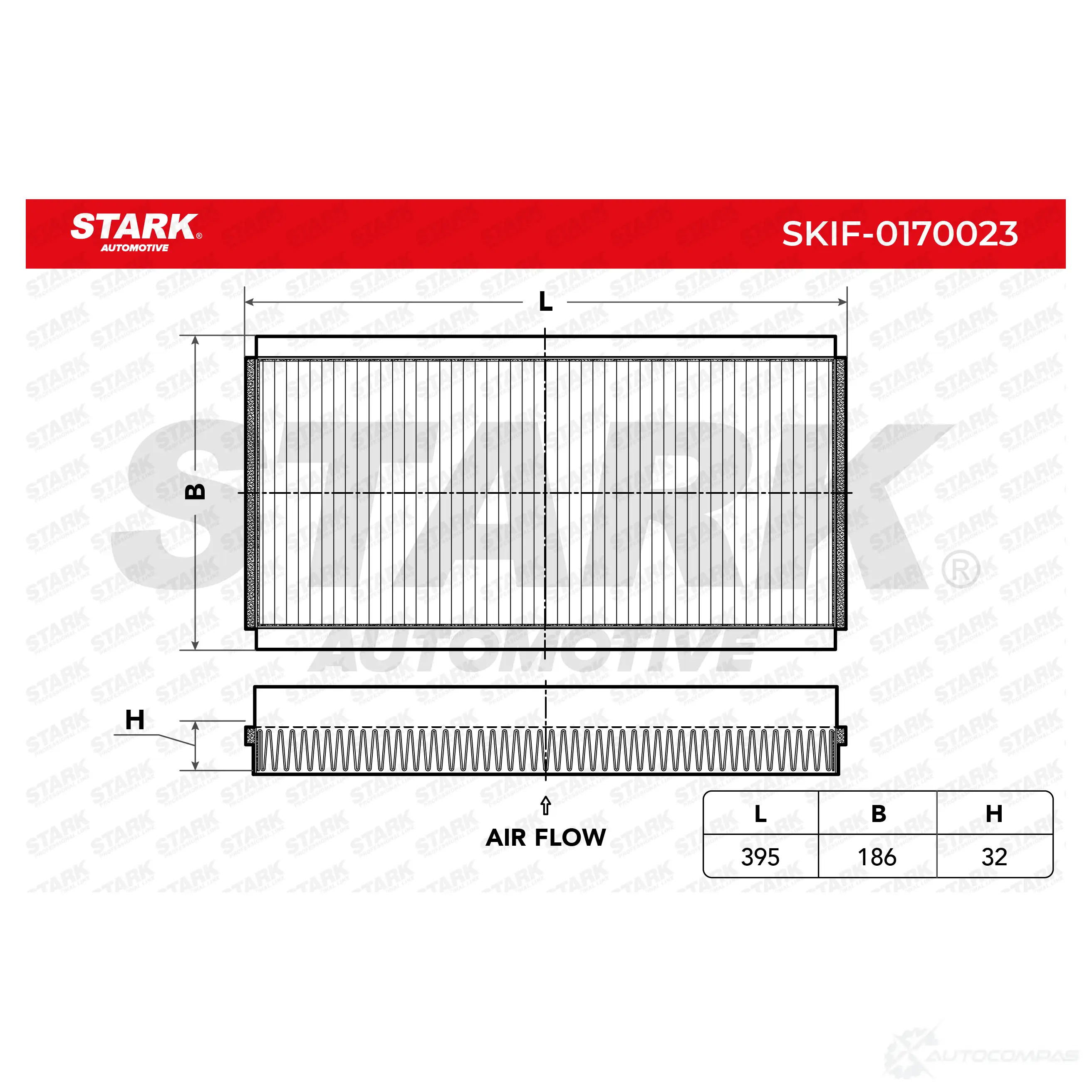 Салонный фильтр STARK skif0170023 6GF2XG O 1438021175 изображение 2