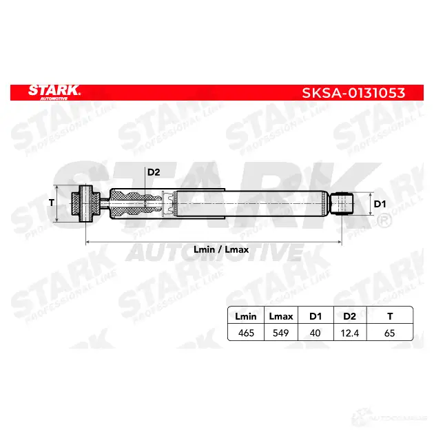 Амортизатор STARK EWJ3 6 sksa0131053 1437751900 изображение 1