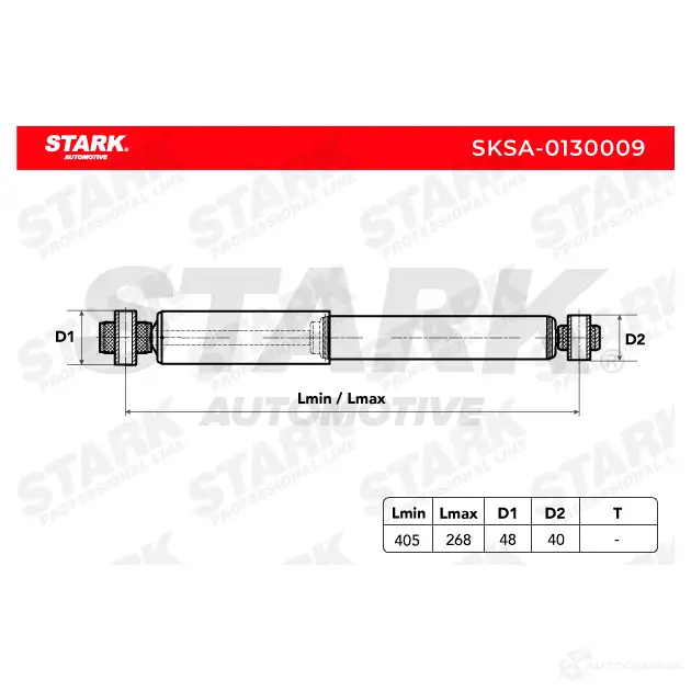 Амортизатор STARK sksa0130009 7N 071 1437752821 изображение 1