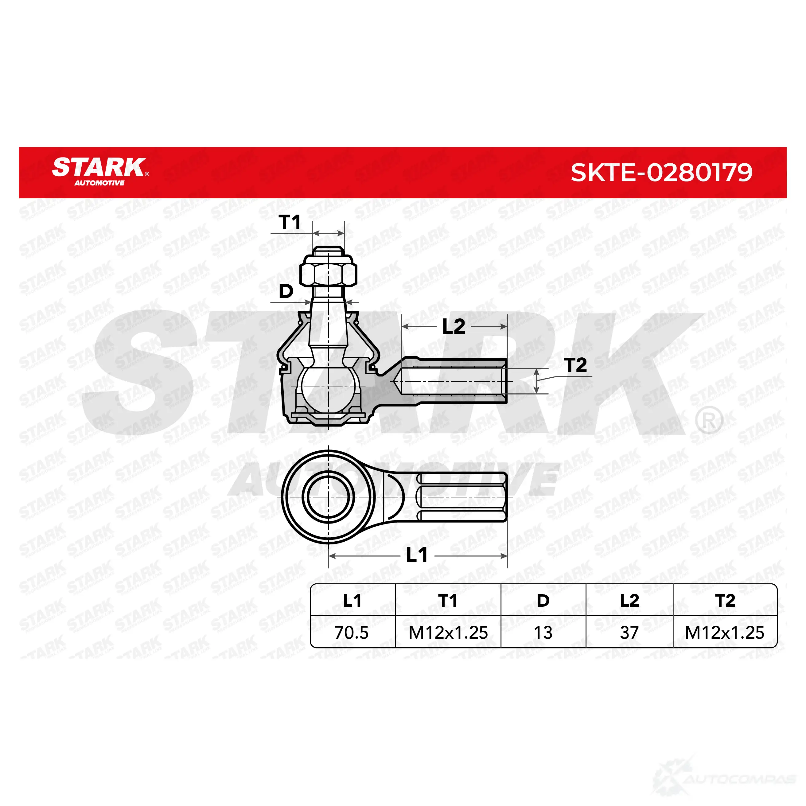 Рулевой наконечник STARK skte0280179 WO3QW 3E 1437748891 изображение 2
