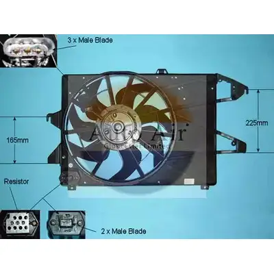 Мотор вентилятора AUTO AIR GLOUCESTER 1231645471 I3953 R9 PHVC 05-1147
