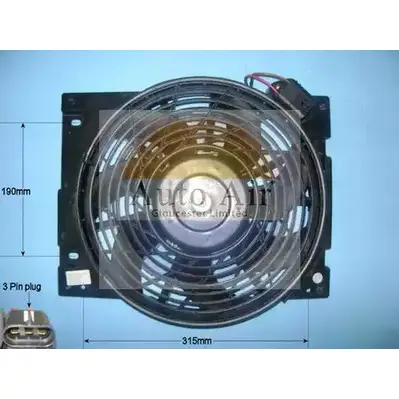 Мотор вентилятора AUTO AIR GLOUCESTER 05-1165 1231645515 7CZ0RB 5BU X0Y