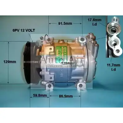 Компрессор кондиционера AUTO AIR GLOUCESTER NKE1HPB 14-1204 1231651977 5U PFM