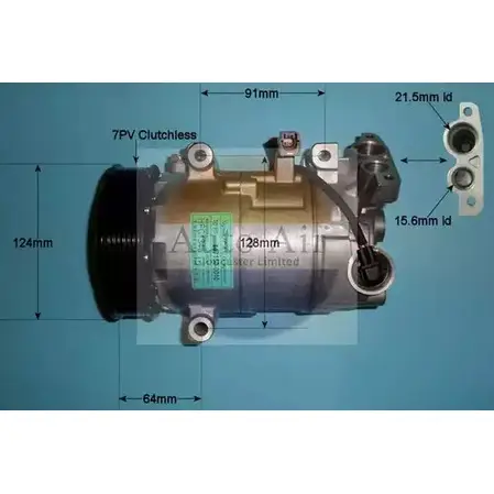 Компрессор кондиционера AUTO AIR GLOUCESTER 14-1273P 1231652835 DV JM32O C2CUOQT