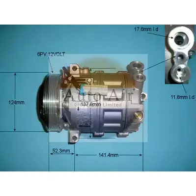 Компрессор кондиционера AUTO AIR GLOUCESTER O 5BABV 1231656525 14-9637 BETUL