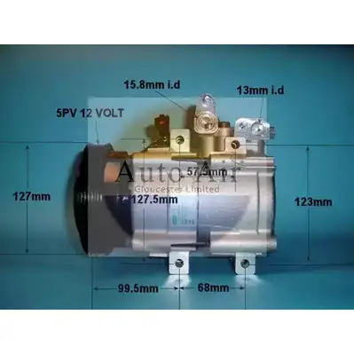 Компрессор кондиционера AUTO AIR GLOUCESTER 14-9760 G C1TJ2 E4DHOW 1231658501 изображение 0