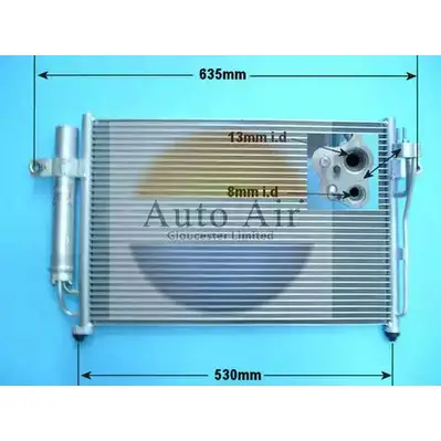 Радиатор кондиционера AUTO AIR GLOUCESTER U 63XV 1231658749 20QDG 16-1004